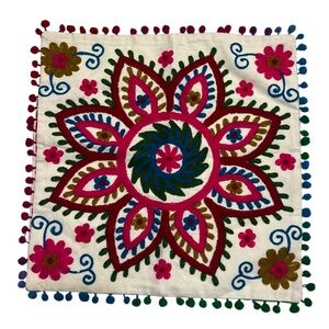 Suzani Style Cushion Cover